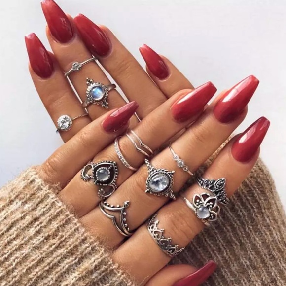Jewelry - 12pcs Vintage Ring Set